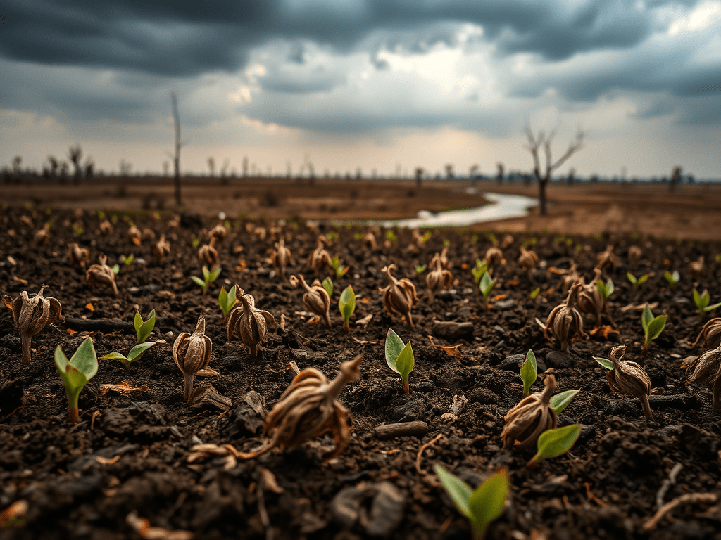 rising food poverty and the threat of ecosystem collapse